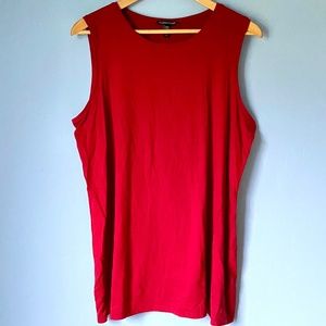 LAST CALL Eileen Fisher Top Tank Sleeveless Tencel Lyocell